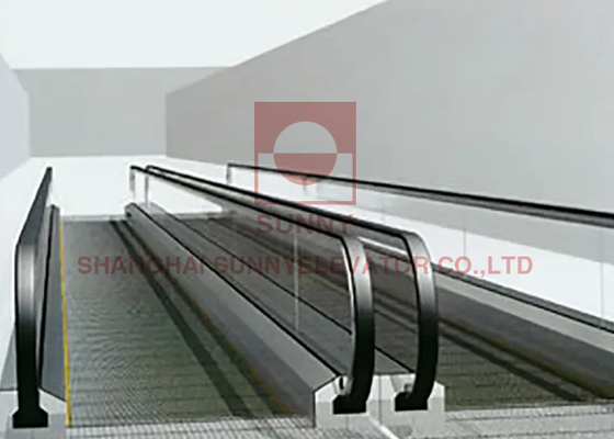 Auto pavimento 0.5m/S da escada rolante movente horizontal da passagem