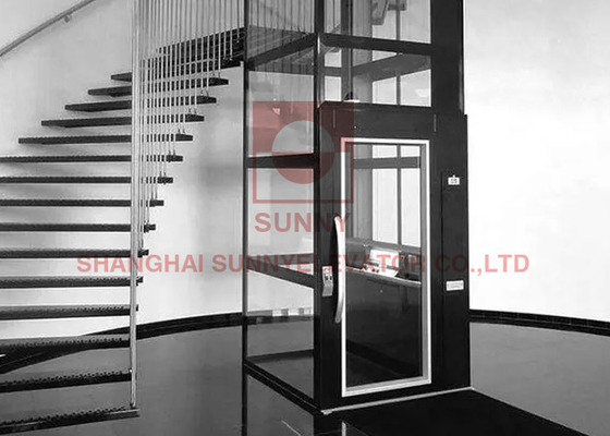 2 - Tipo de movimentação elevador da C.A. de 4 assoalhos da casa do elevador interno/forma exterior simples