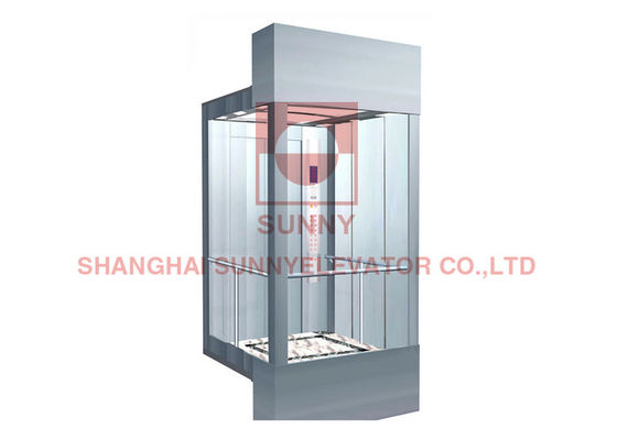 O assoalho do PVC laminou o SR. 630KG Panoramic Elevator Lift de vidro da segurança