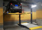 Elevador do estacionamento de dois cargos resistência de desgaste da economia do espaço do elevador do armazenamento do auto auto