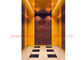 Único espelho do elevador do passageiro do passageiro 4.00m/S 1600kg da porta que grava Steell inoxidável