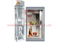 ISO9001 Controle de PC 0,4m/S 630 kg Elevador de serviço de cozinha e alimentação