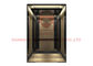 elevador residencial Gearless do passageiro de 800kg VVVF MRL 6 com assoalho de mármore