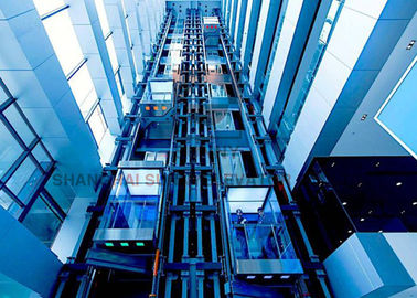 1000kg elevador panorâmico do elevador do passageiro de Vvvf da sala da máquina da C.A. 380V