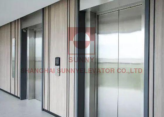 elevador moderno aéreo do elevador do passageiro da casa de 4500mm com sala da máquina menos