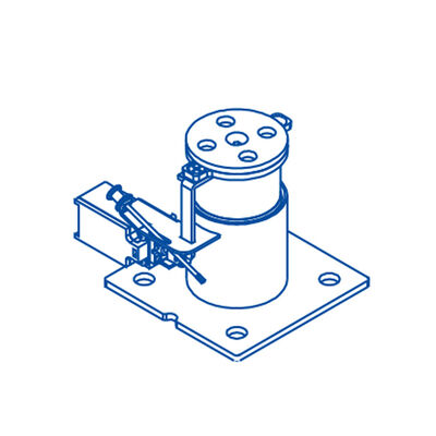 Amortecedor de óleo para elevador de peças de elevador com velocidade nominal ≤1,75m/s