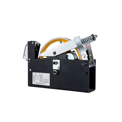 Governador de sobrevelocidade do elevador com Ø240 mm de diâmetro da lâmina 1000~2000N Força de puxagem da corda e ≤ 110m de altura de elevação