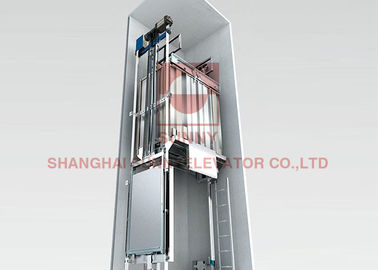elevador pequeno Gearless do elevador da sala da máquina 5000kg com projeto padrão