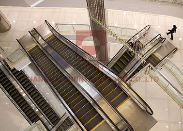 Escada rolante comercial do shopping com 30 controle de Vvvf da largura da etapa do grau 1000mm