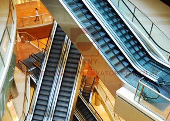 30 escada rolante paralela moderna do shopping da segurança VVVF do grau