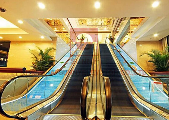 tipo elevador do parafuso da escada rolante do shopping da cascata 0.5m do metro 2 de 1000mm
