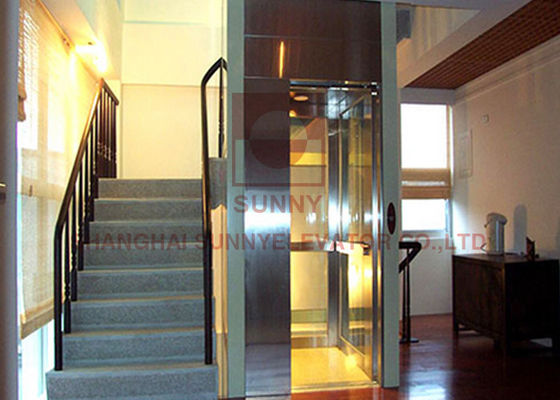 capacidade residencial moderna privada do elevador 400kg de 0.5m/S SS304