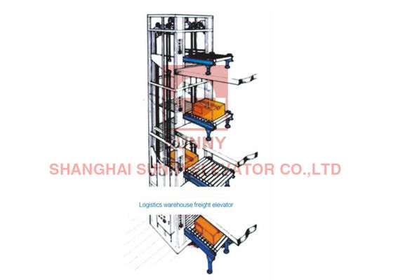 Elevador industrial do elevador de frete de VVVF 5000kg para o armazém da logística