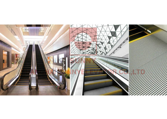 0.5m/S escada rolante interna comercial da velocidade VVVF para o shopping