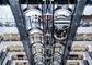 elevador de vidro panorâmico do elevador 1600kg com a linha fina de aço inoxidável