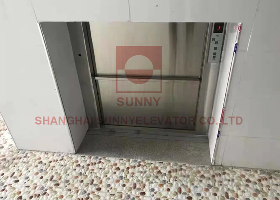 100-500kg Economia de espaço Restaurante Alimentos Dumbwaiter Elevador Aço inoxidável