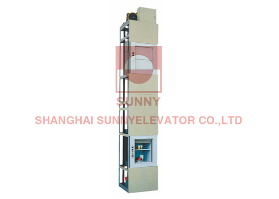 0.4m/S Kitchen Food Dumbwaiter Elevator com tecnologia de modulação de frequência VVVF