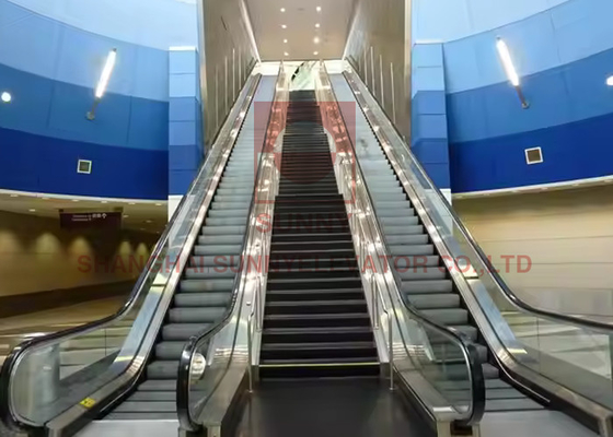 Altura de viagem de 3000 mm Escalator do shopping mall SN-VF800/0.5-30 Com peso líquido de 118KN
