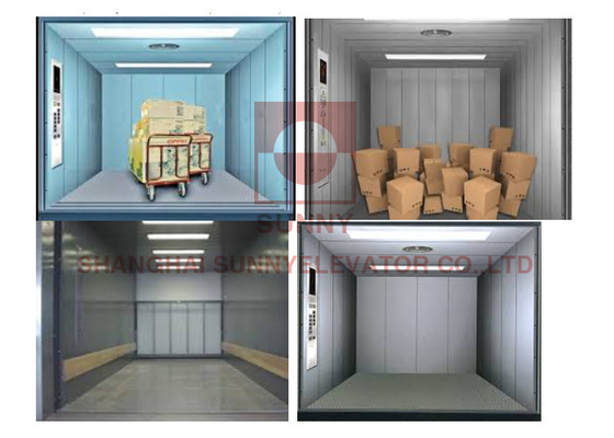 1000 kg-5000 kg Guia de elevação para armazéns industriais Ferroviário Hidráulico Elevador de carga Elevador de mercadorias Elevador de carga Elevador de carga