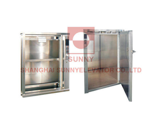 Restaurante Cozinha Mini Food Elevator 100kg Dumbwaiter Elevador Modern 304 aço inoxidável