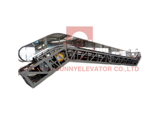 SUNNY Série Escalator de Transporte Público Com Manobras de Vidro Para Grande Fluxo de Passageiros