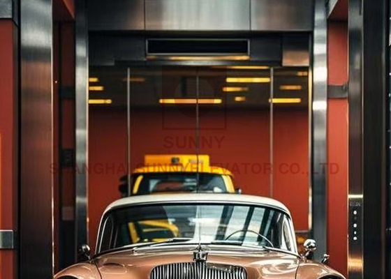 Elevador de automóvel personalizável para edifícios residenciais com carga de 1000 kg e velocidade de 0,5 m/s