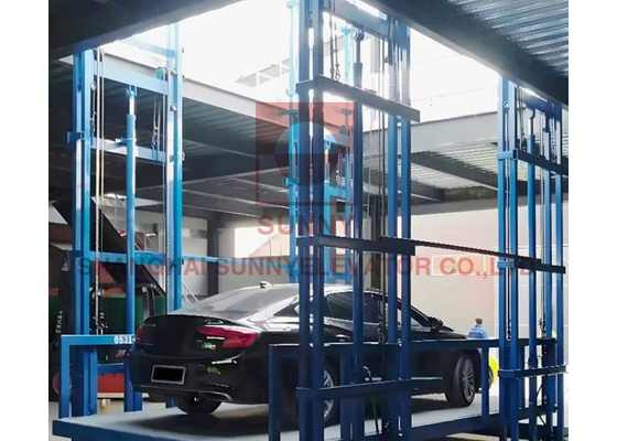 Elevador de vagões ferroviários para estacionamento seguro de alta capacidade Elevador de estacionamento automático para edifícios de baixa altura