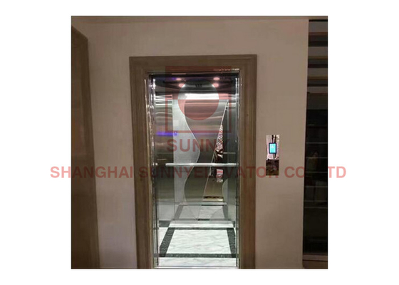 380V/220V Voltagem Sala de máquinas menos elevador de passageiros Elevador residencial Mrl
