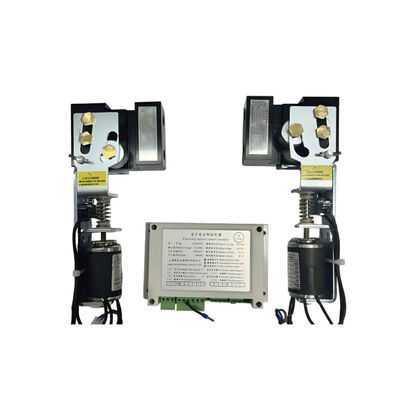 Equipamento de segurança eletrônico para elevadores de passageiros com trilhos de guia de 10 mm, funcionamento em caso de falha de alimentação e velocidade nominal ≤ 0,63 M/S