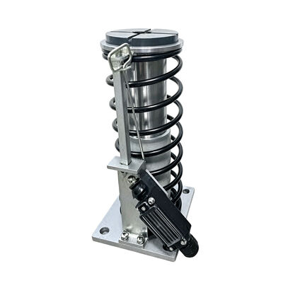 Hydraulic Elevator Oil Buffer – 150mm Stroke, Carbon Steel, Yellow, For ≤1600kg Cabins