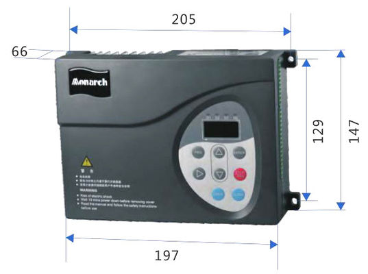 Cabine de controlo do controlador de porta de elevador com 220V monofásico 0,5 ~ 1,5kVA de potência e 2,7 ~ 8,2A de corrente de entrada fornecedor