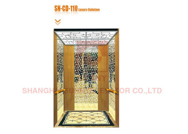 O elevador de aço inoxidável do painel parte a decoração da cabine para construções residenciais