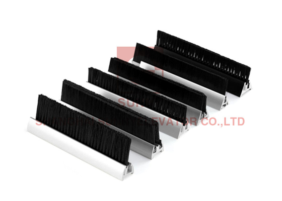 800 mm Alta Tenacidade Travellator Escalator Limpeza escova de fila dupla