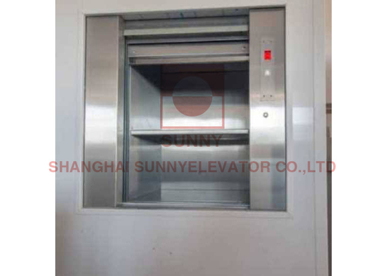 elevador elétrico do Dumbwaiter 200kg para a lavanderia do porão da cozinha do restaurante