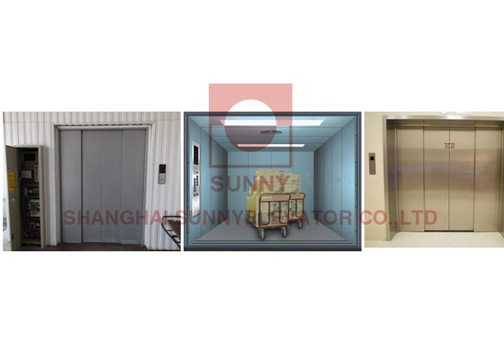 VVVF Elevador de carga de aço pintado