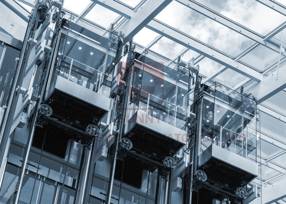 sala de aço inoxidável da máquina 1.75m/S menos o elevador do passageiro do elevador 6