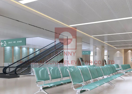 Carga interna segura de baixo nível de ruído do elevador 1600kg do hospital para a cama do paciente hospitalizado