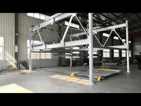 a polia ultra fina do sistema do estacionamento do elevador do carro da carga 4000kg Scissor o elevador 70s - tempo 90s de levantamento