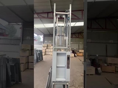 Capacidade de aço pintada 0.5m/S do elevador de frete 5000kg