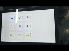 VVVF Control 1000Kg Espelho de aço inoxidável Elevador hospitalar com luz LED